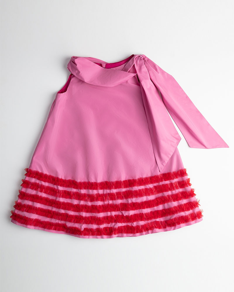 Vestido  - Ponge Fucsia