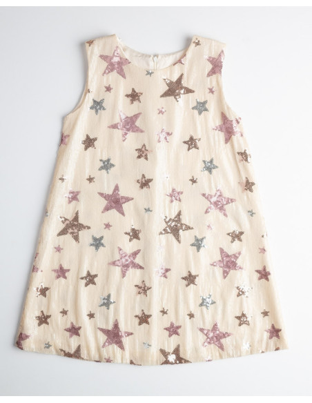 vestido niña estrellas