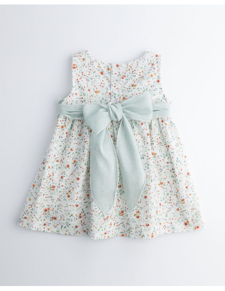 Vestido Smock Gael - Liberty Blanco