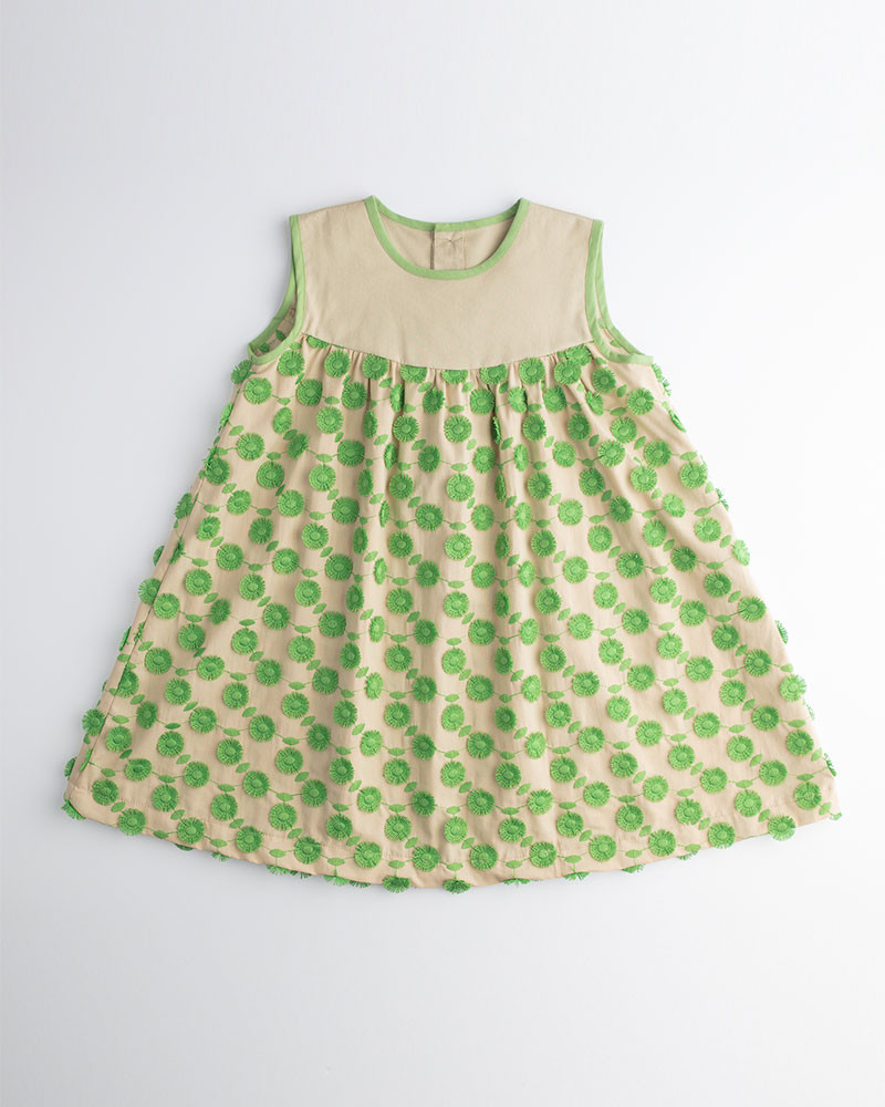 Vestidos bebé Niña Lis - Flores Bordados