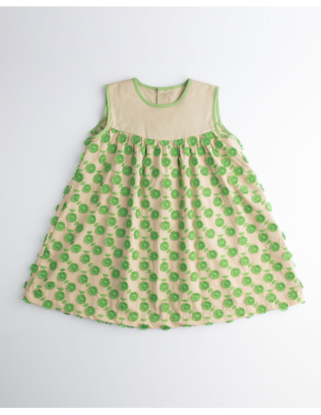 Vestidos bebé Niña Lis - Flores Bordados