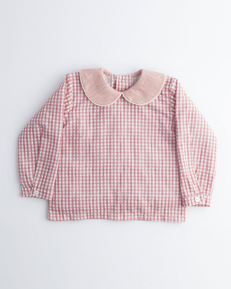 Camisa Mel - Vichy Rosa
