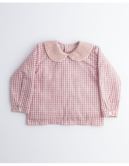 Camisa Mel - Vichy Rosa
