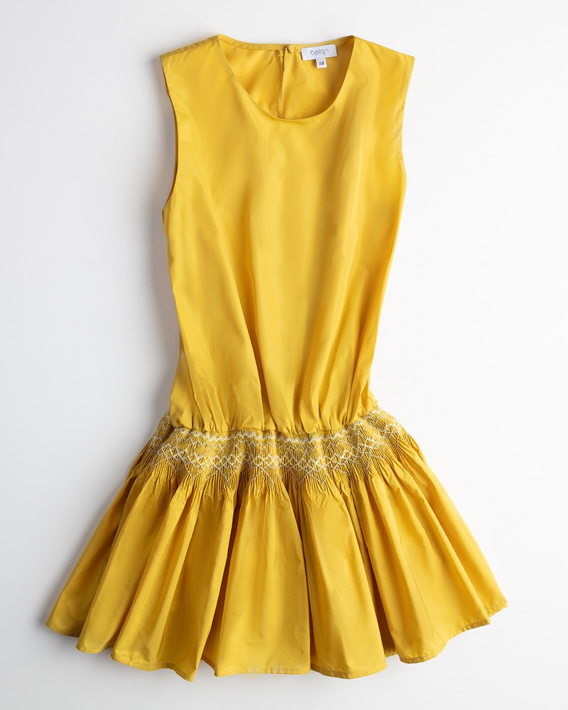 Vestido  - Tafetan Amarillo