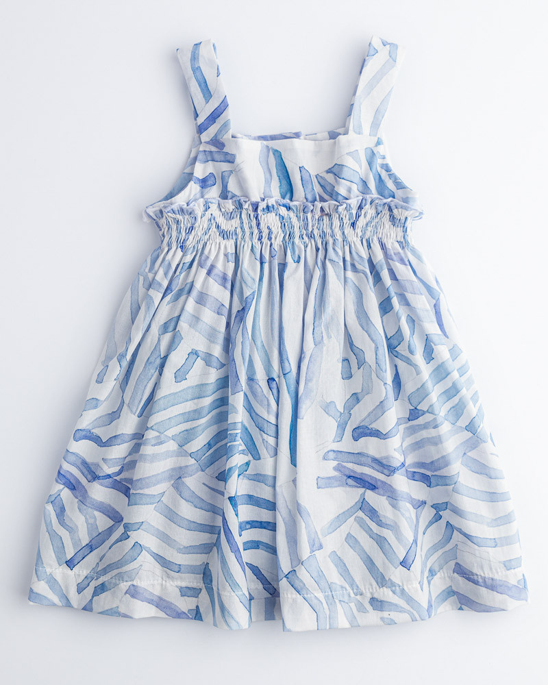 Vestido Ibiza - Olas Acuarela