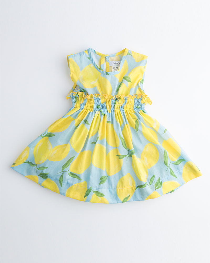 Vestido Menorca - Limones Print