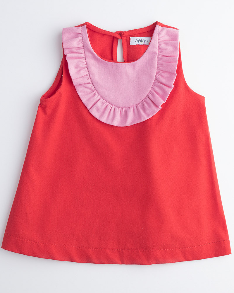 Vestido Martha - Loneta Rosa