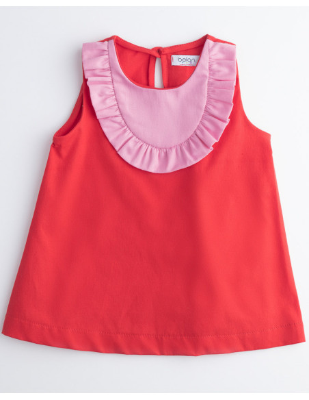 Vestido Martha - Loneta Rosa