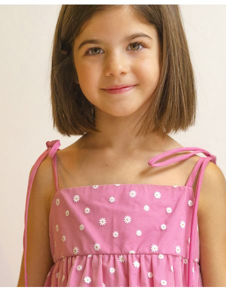 Vestido  - Tul Flores