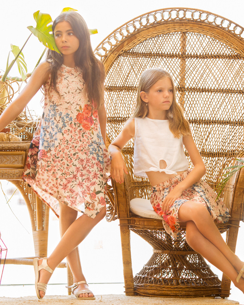 Vestido Aleheli - Patchwork Print