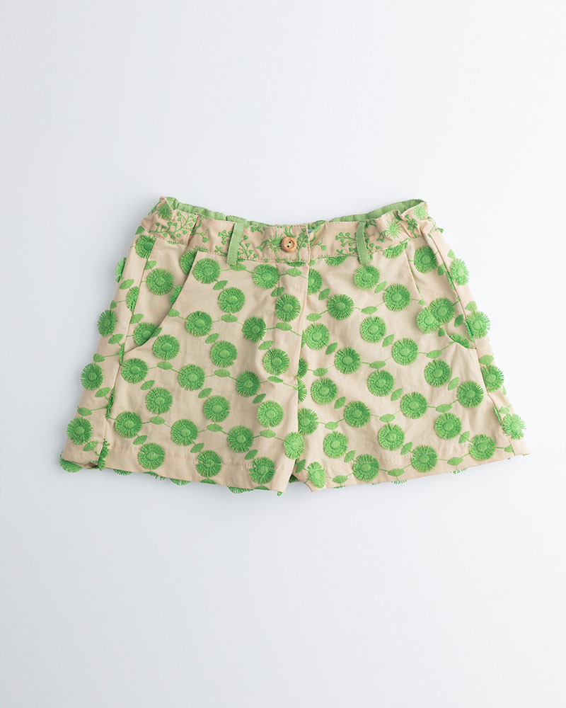 Short Lirio - Flores Bordados