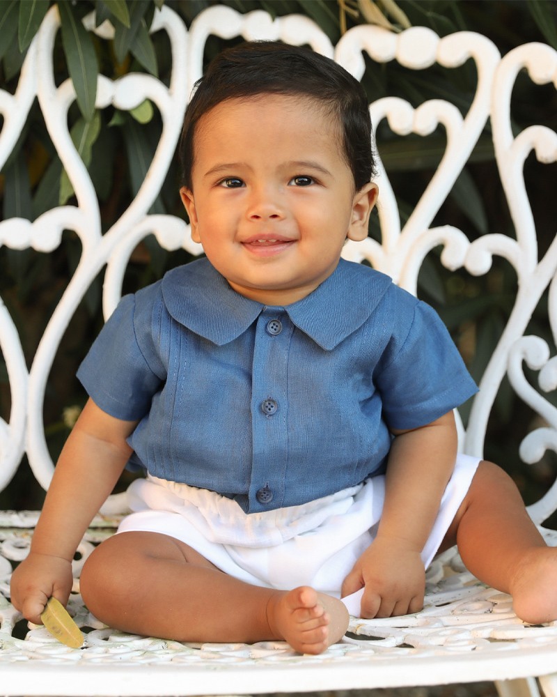 Camisa Naxos - Azul Jean