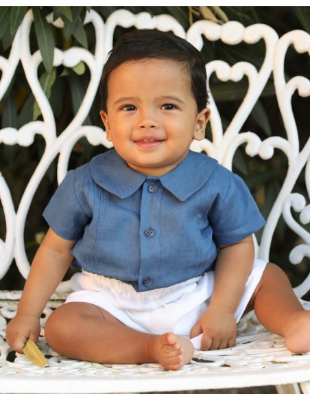 Camisa Naxos - Azul Jean