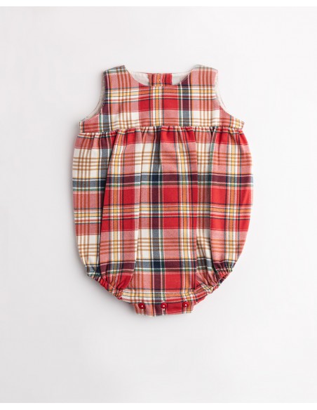 PICHI TARTAN ROJO BEBE