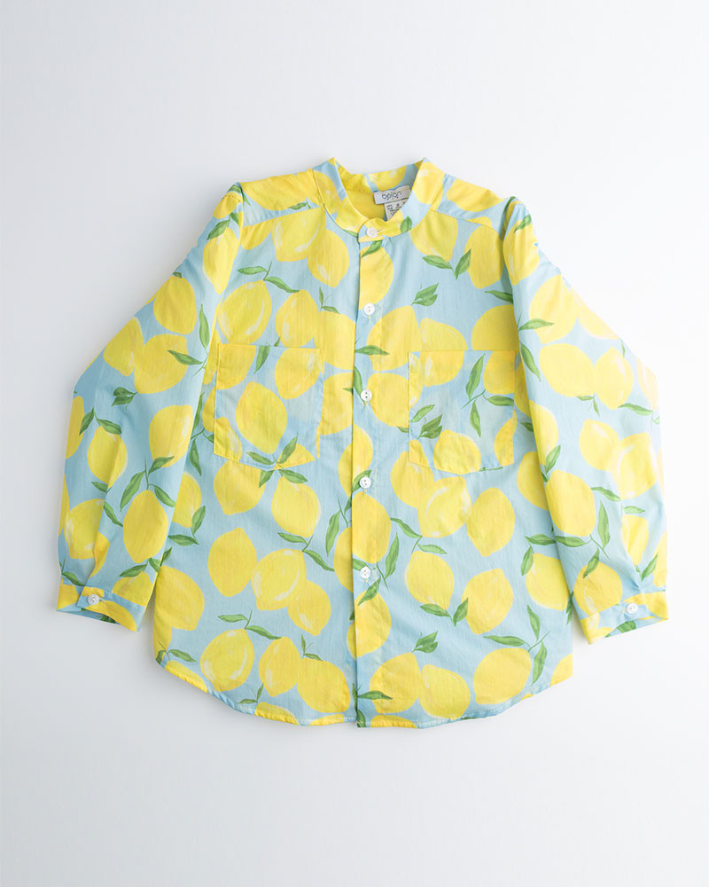 Camisas de Niño Wayne - Limones Print